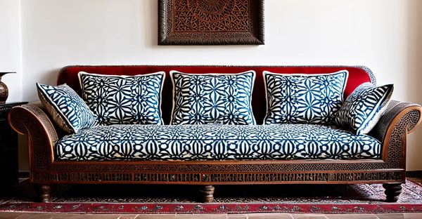 Sedaris marocain : canapés orientaux alliant élégance et confort
